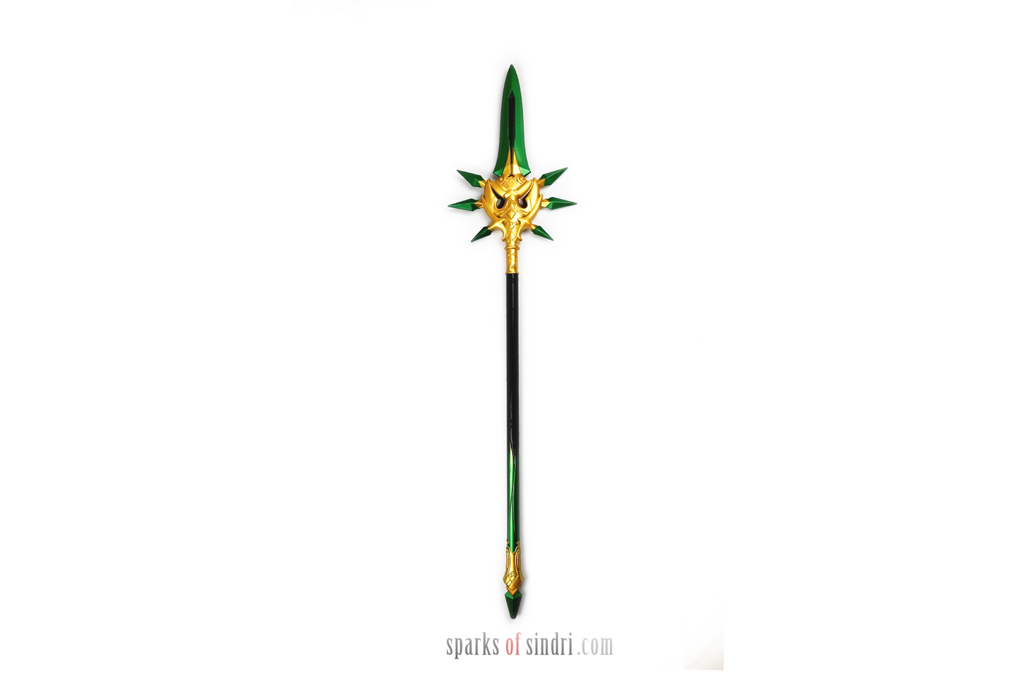 Primordial Jade Winged-Spear | Spear 100 cm | Foam