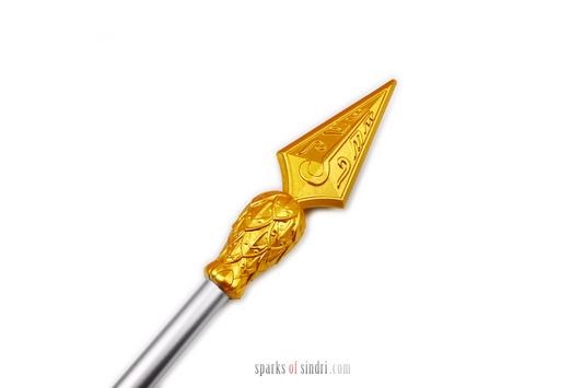 Goldener Speer 100 cm | Schaum