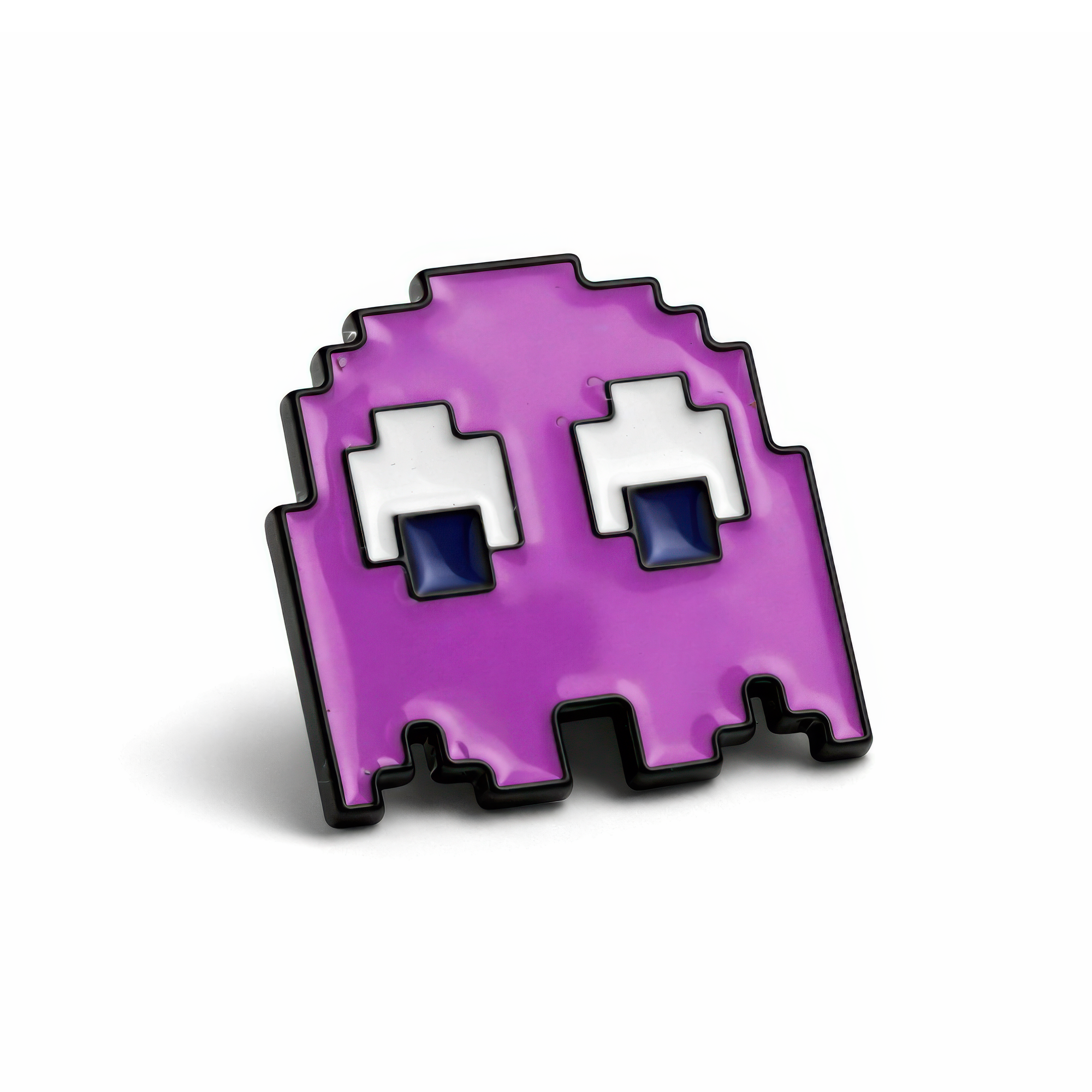 Purple Ghost | 2 cm | Metal | Gaming Pin | Pac-Man image 1
