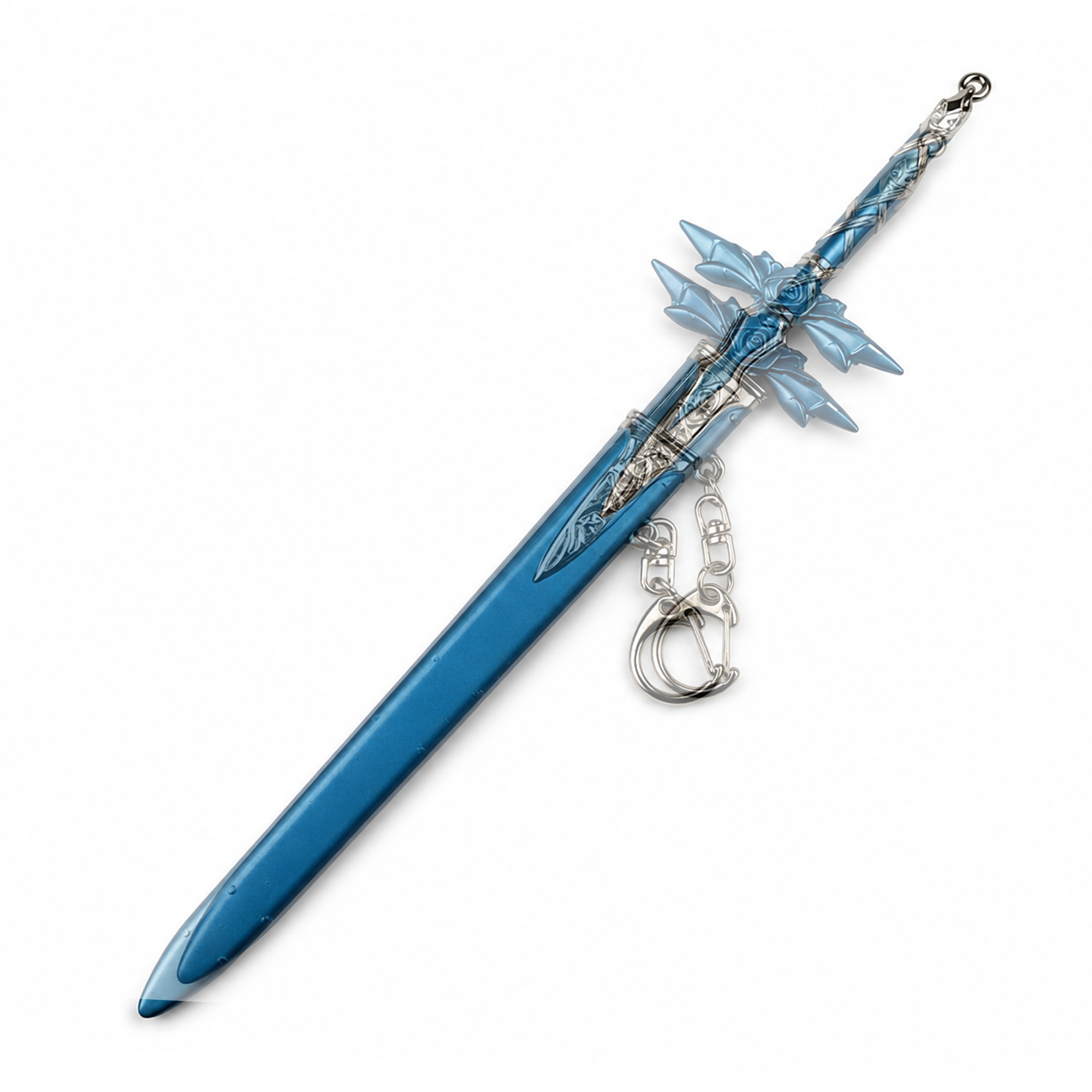 Blue Rose | 16 cm | Metal | Gaming Keychain | Sword Art Online thumbnail 3