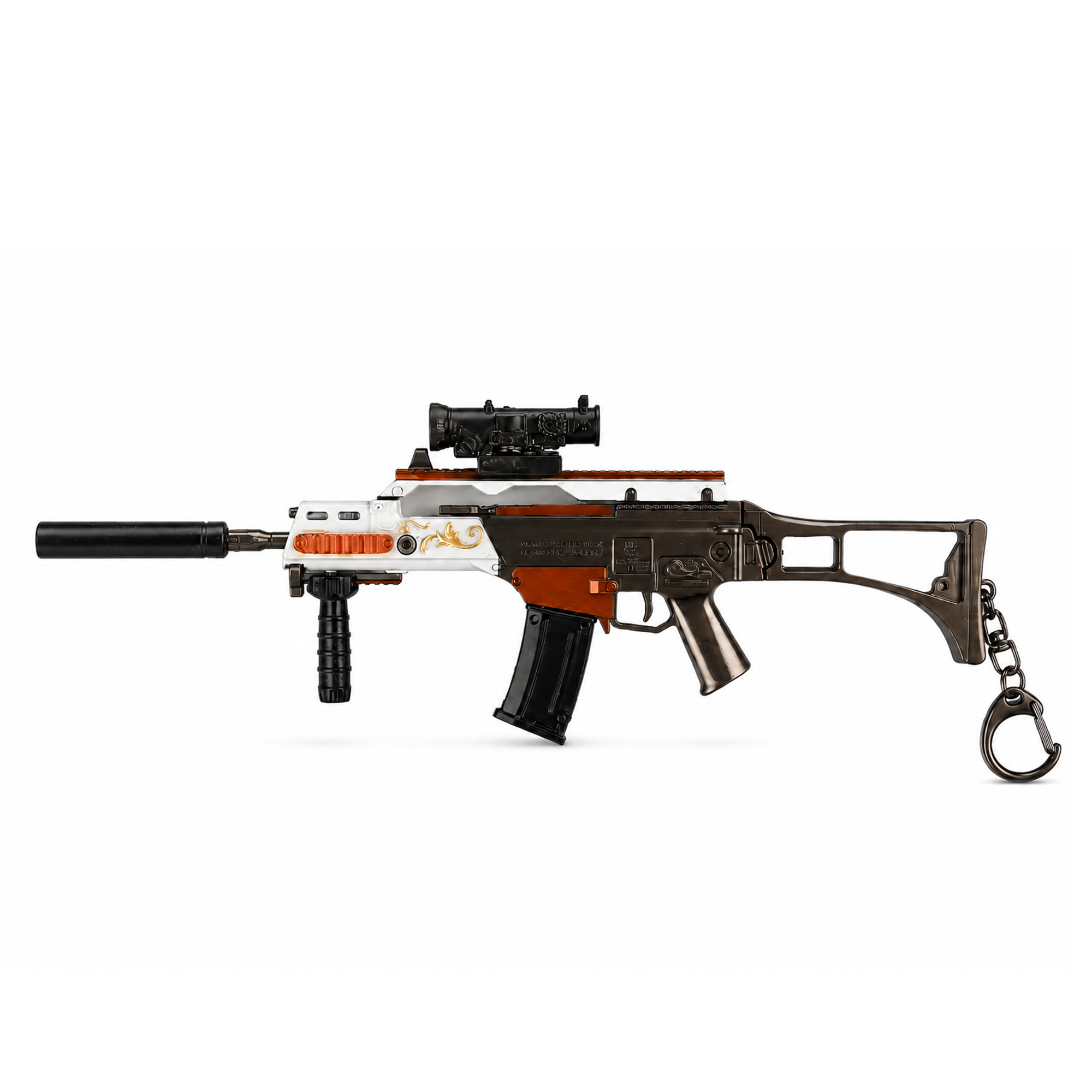 G36C Assault Rifle | 15 cm | Metal | Gaming Keychain | PUBG thumbnail 3
