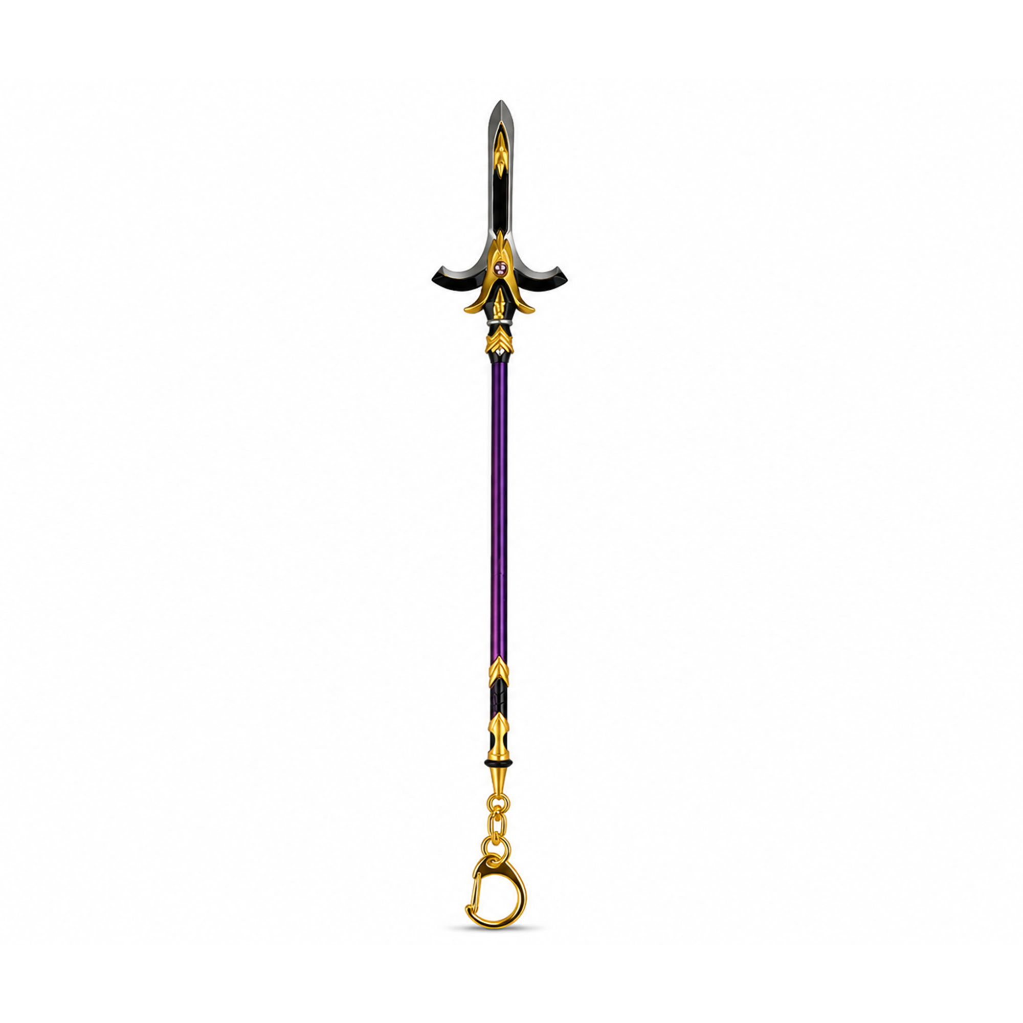 Kitain Cross Spear | 15 cm | Metal | Gaming Keychain | Genshin Impact thumbnail 3