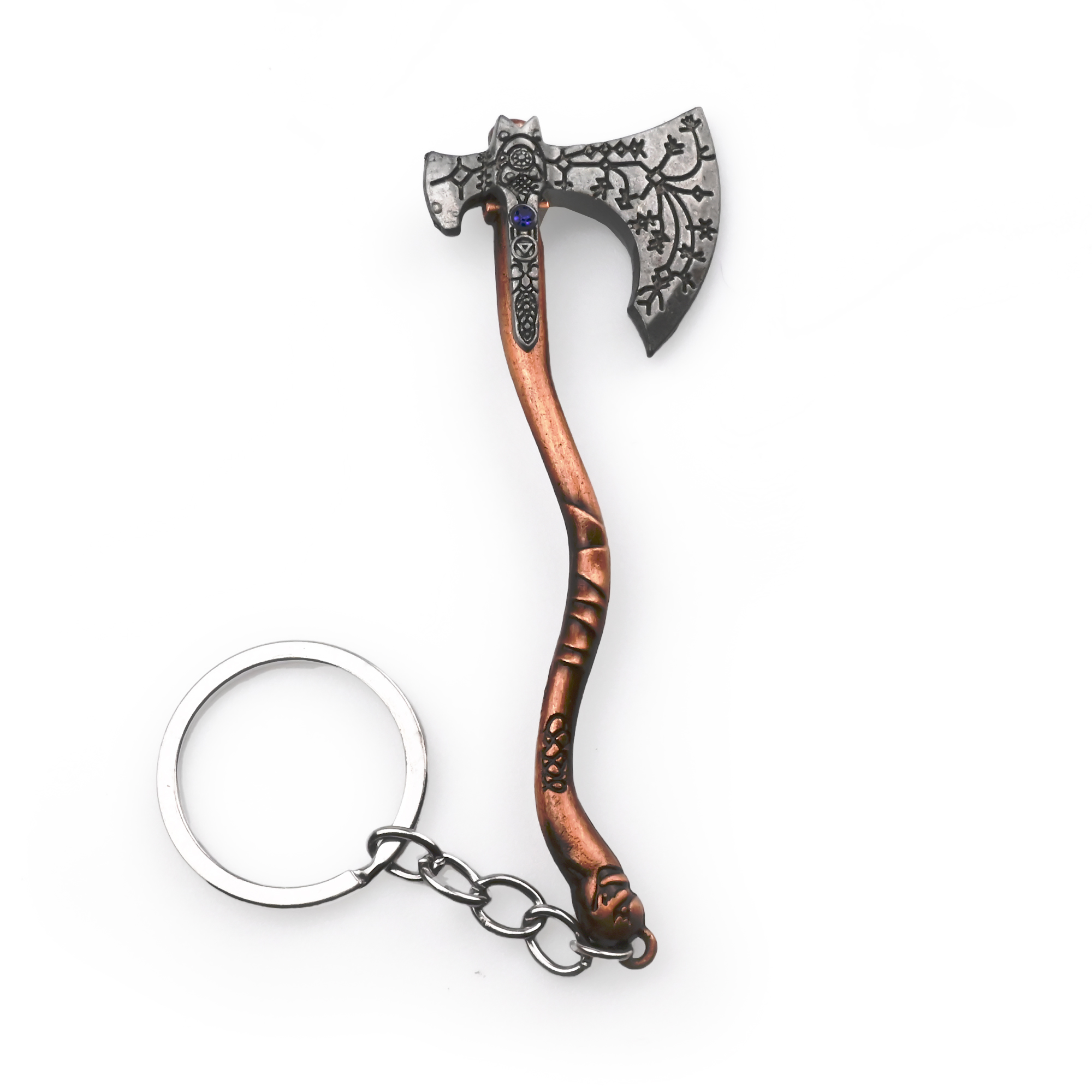 Kratos Leviathan Axe | 12 cm | Metal | Gaming Keychain | God Of War image 1