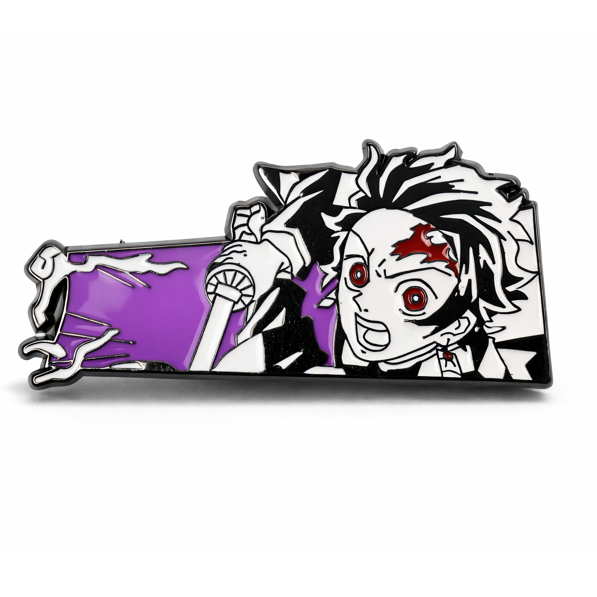 Tanjiro Kamado | 5 cm | Metal | Przypinka Anime | Demon Slayer thumbnail 2