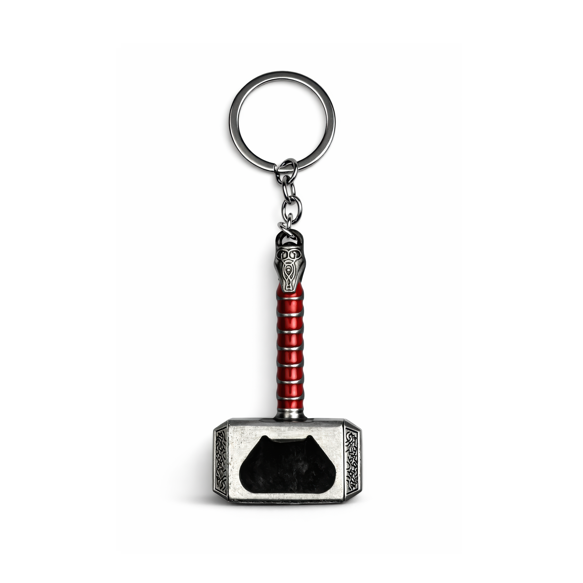 Thor's Hammer | 10 cm | Metal | Movie Keychain | Avengers thumbnail 4