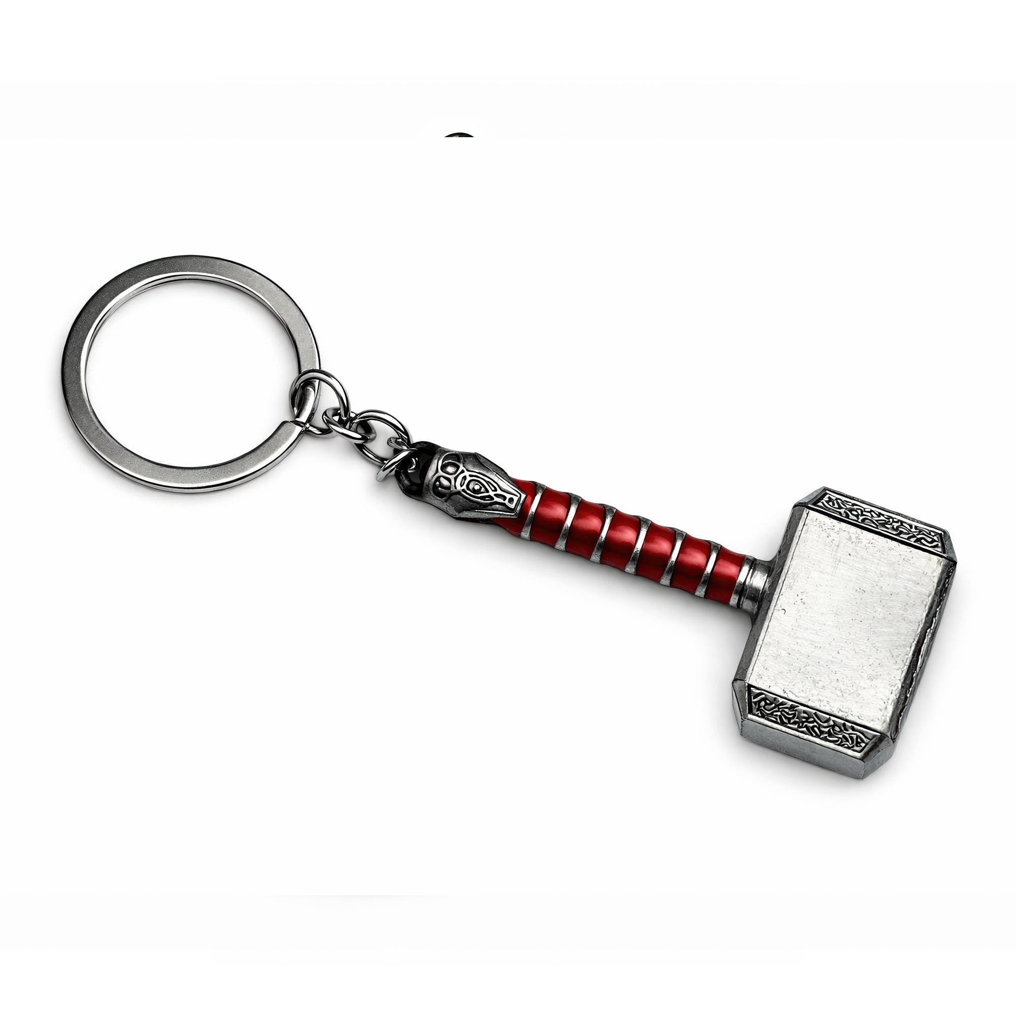 Thor's Hammer | 10 cm | Metal | Movie Keychain | Avengers thumbnail 2