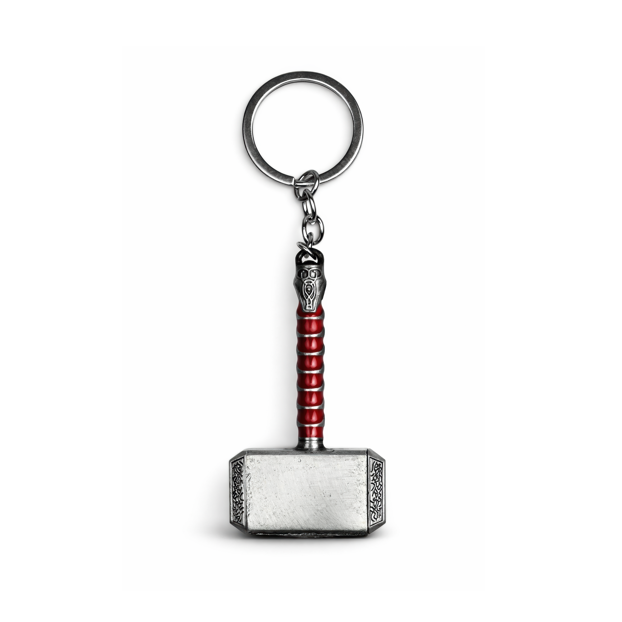 Thor's Hammer | 10 cm | Metal | Movie Keychain | Avengers thumbnail 3