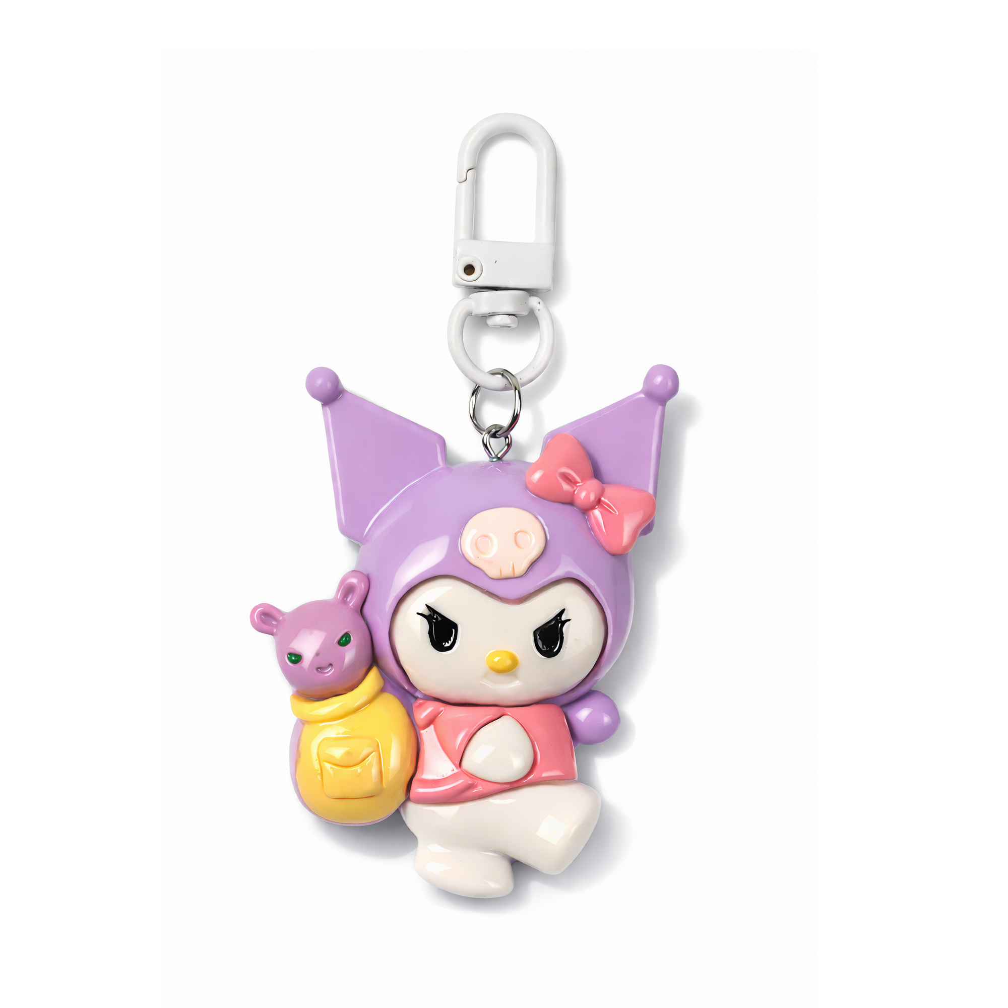 Kuromi | 8 cm | Acrylic | Anime Keychain | Sanrio thumbnail 2