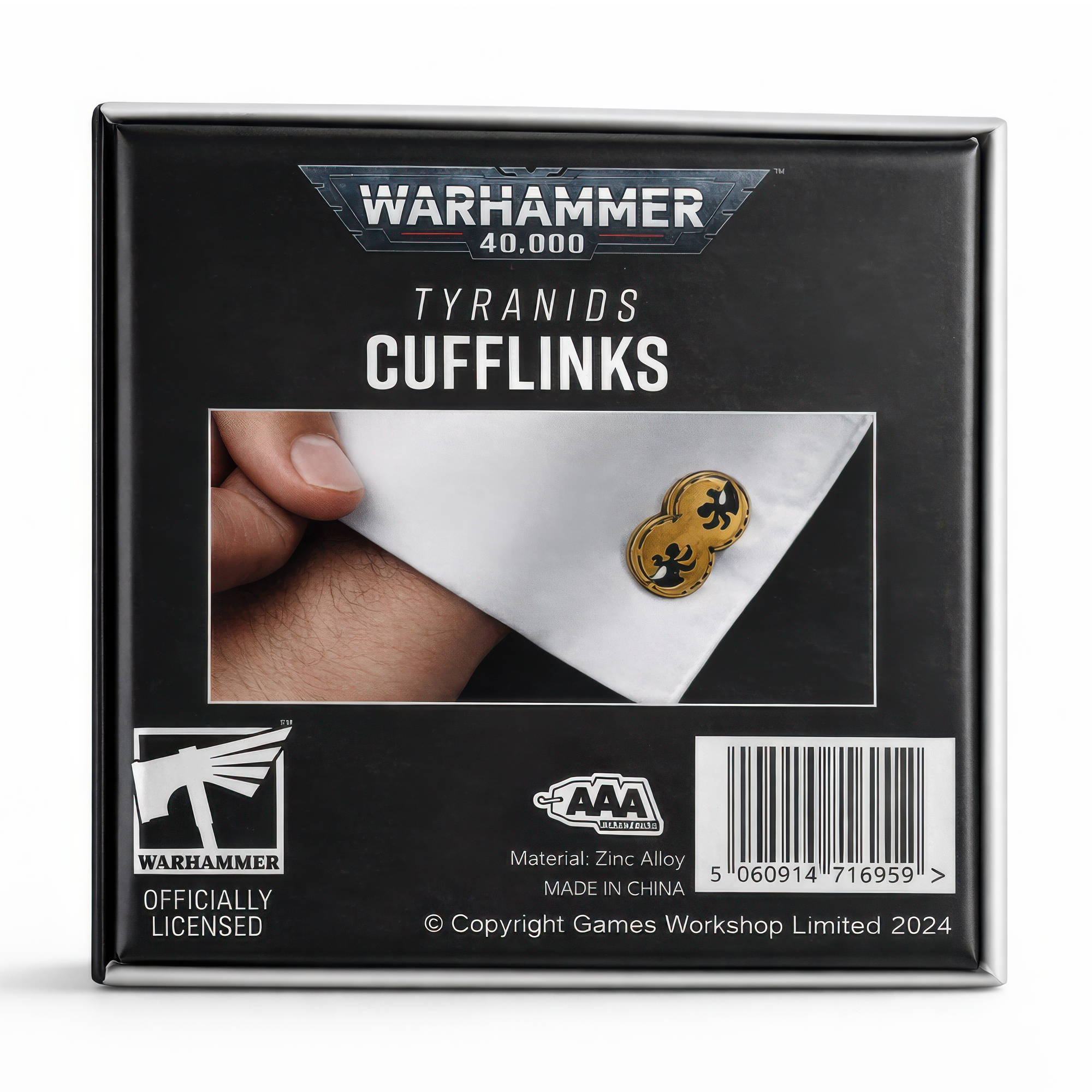 Tyranids | 5 cm | Metal | Gaming Cufflinks | Warhammer 40k thumbnail 2