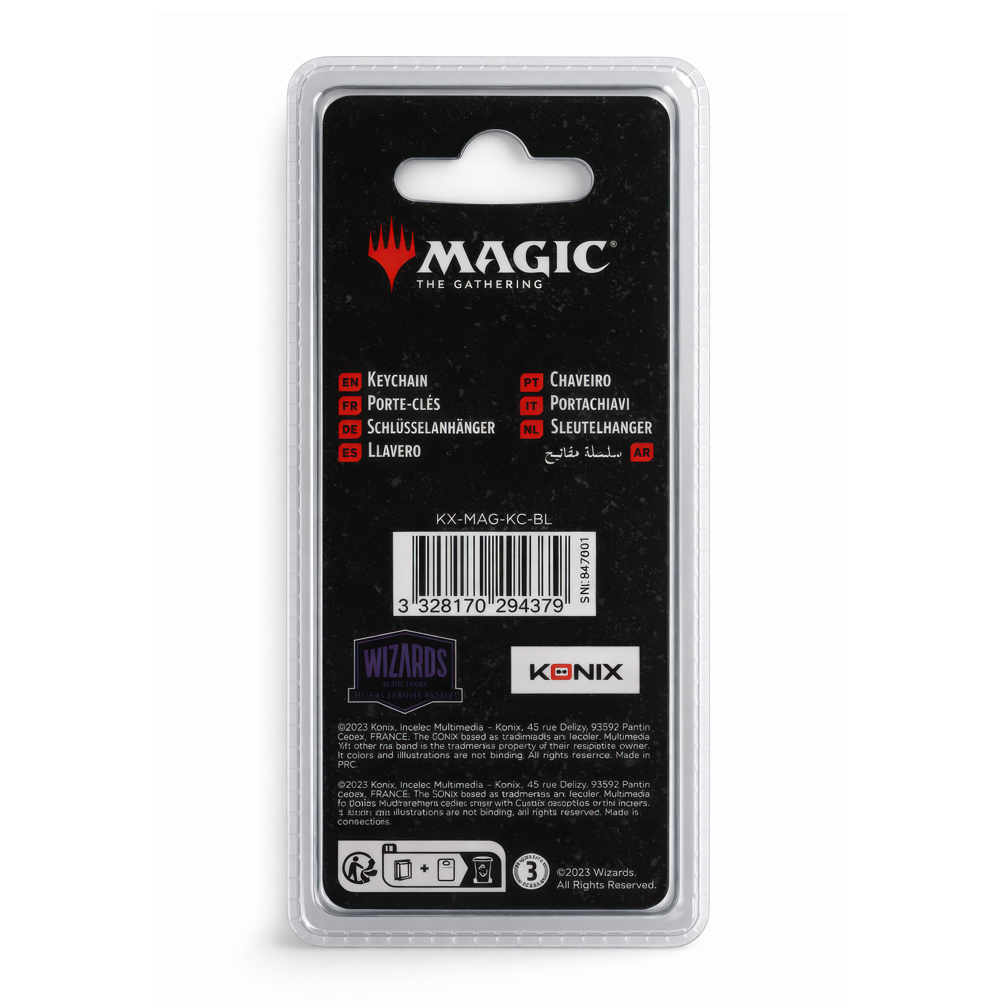Black Mana | 6 cm | Metal | Brelok Gamingowy | Magic The Gathering thumbnail 3