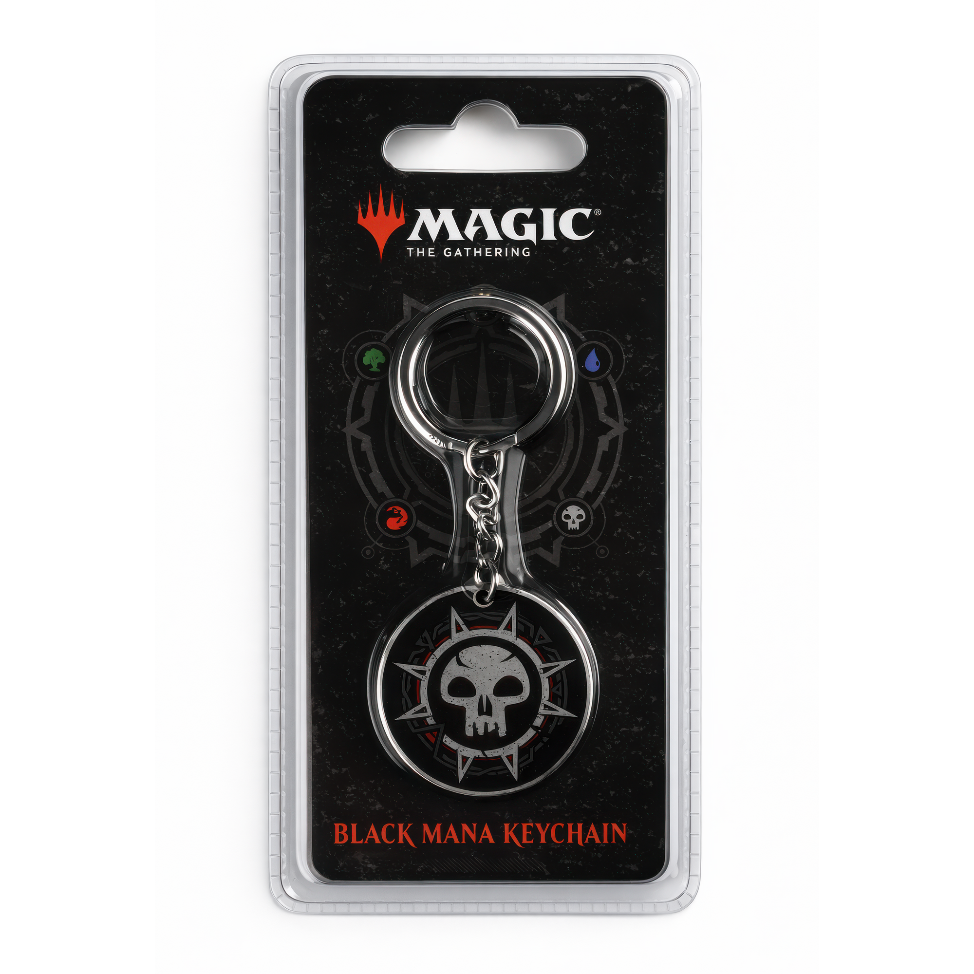 Black Mana | 6 cm | Metal | Brelok Gamingowy | Magic The Gathering thumbnail 2