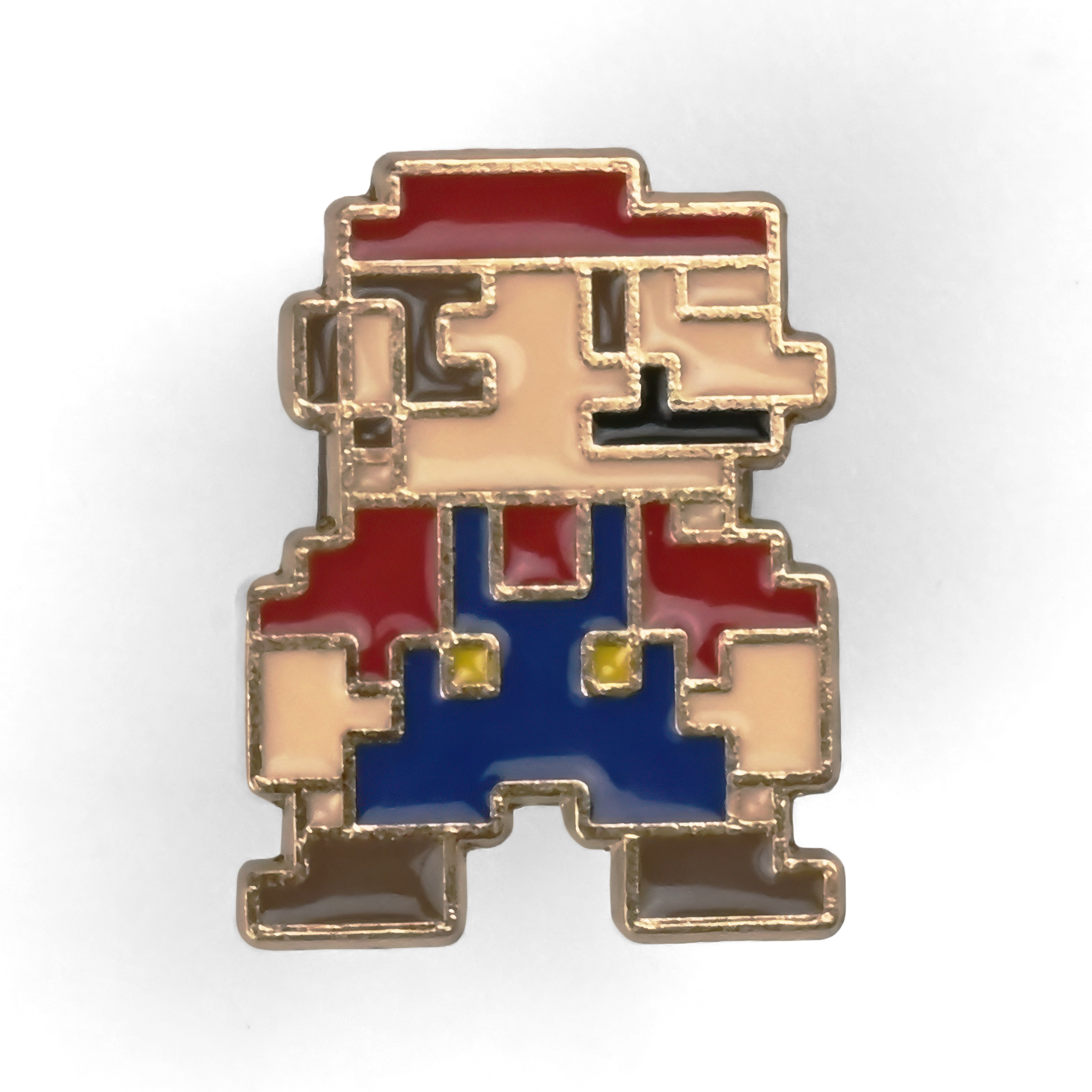 Mario | 3 cm | Metal | Gaming Pin | Super Mario Bros thumbnail 2