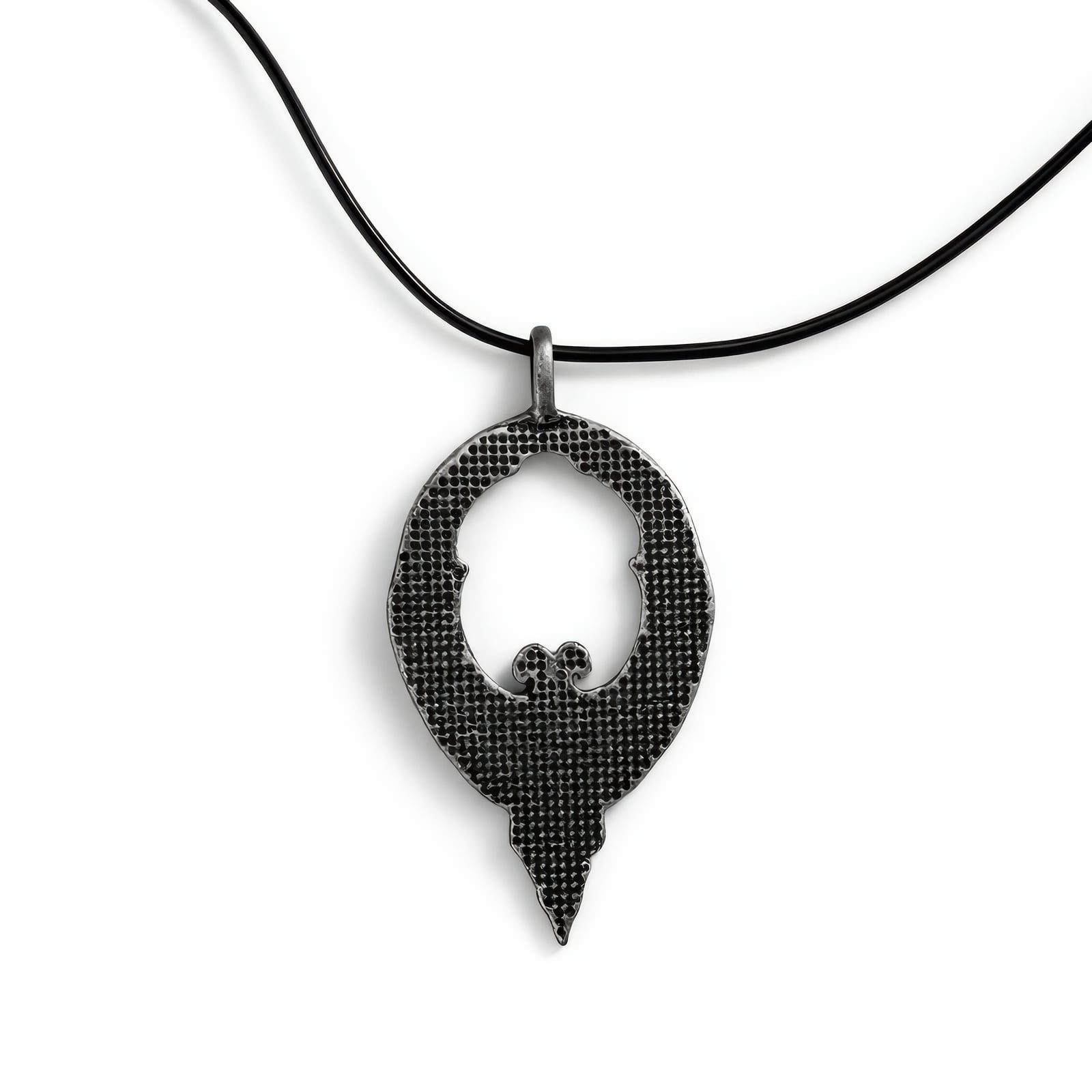 Crow Hunter Badge | 4 cm | Metal | Gaming Pendant | Bloodborne thumbnail 3