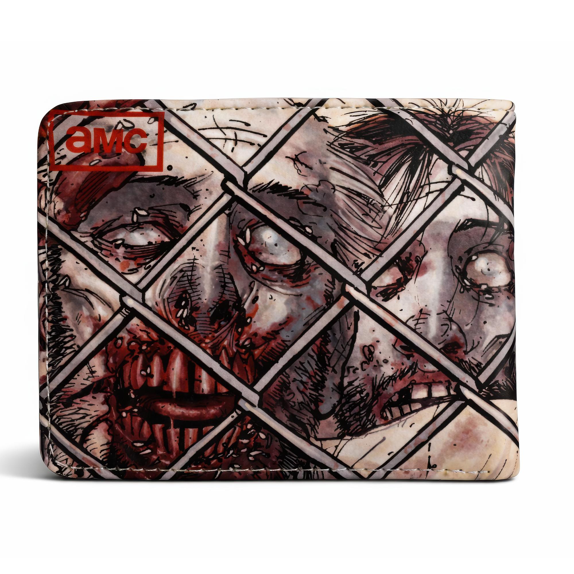 Zombies | 13 cm | Faux Leather | Movie Wallet | The Walking Dead thumbnail 2