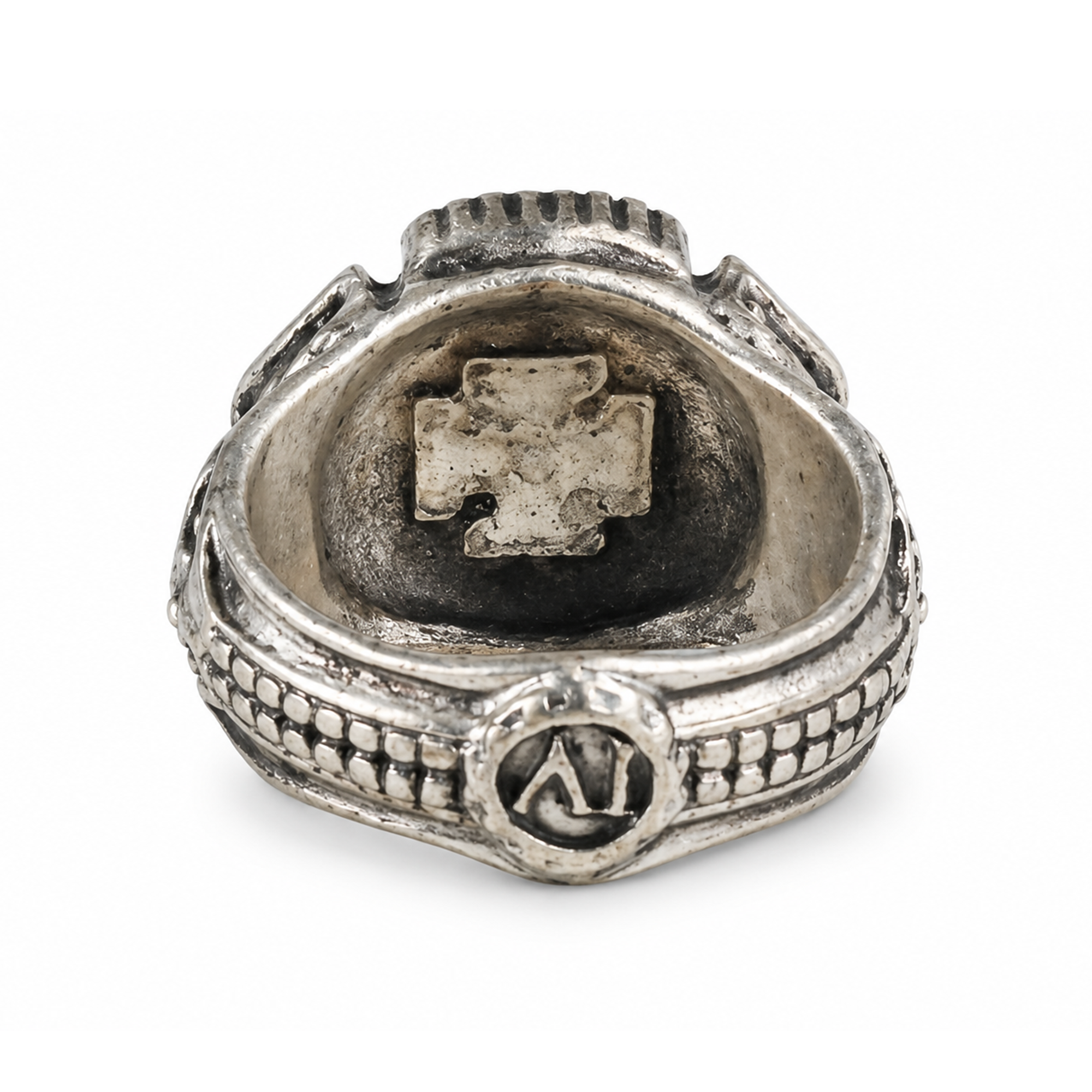 Iron Warriors | Diameter 18 mm | Metal | Gaming Ring | Warhammer 40k thumbnail 4