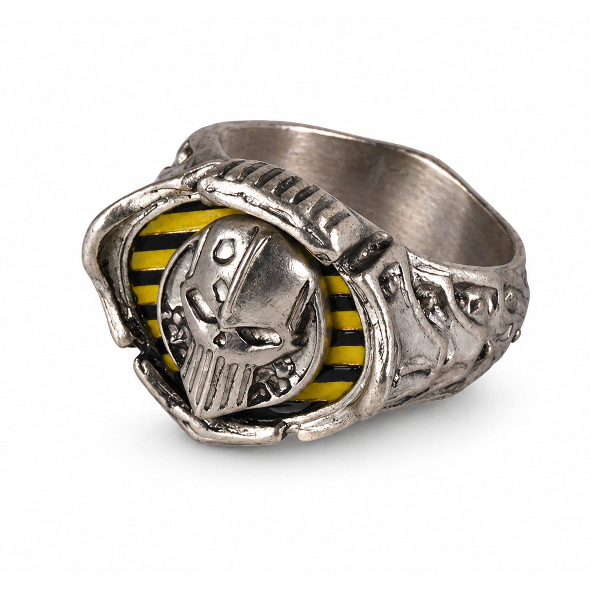 Iron Warriors | Diameter 18 mm | Metal | Gaming Ring | Warhammer 40k thumbnail 3