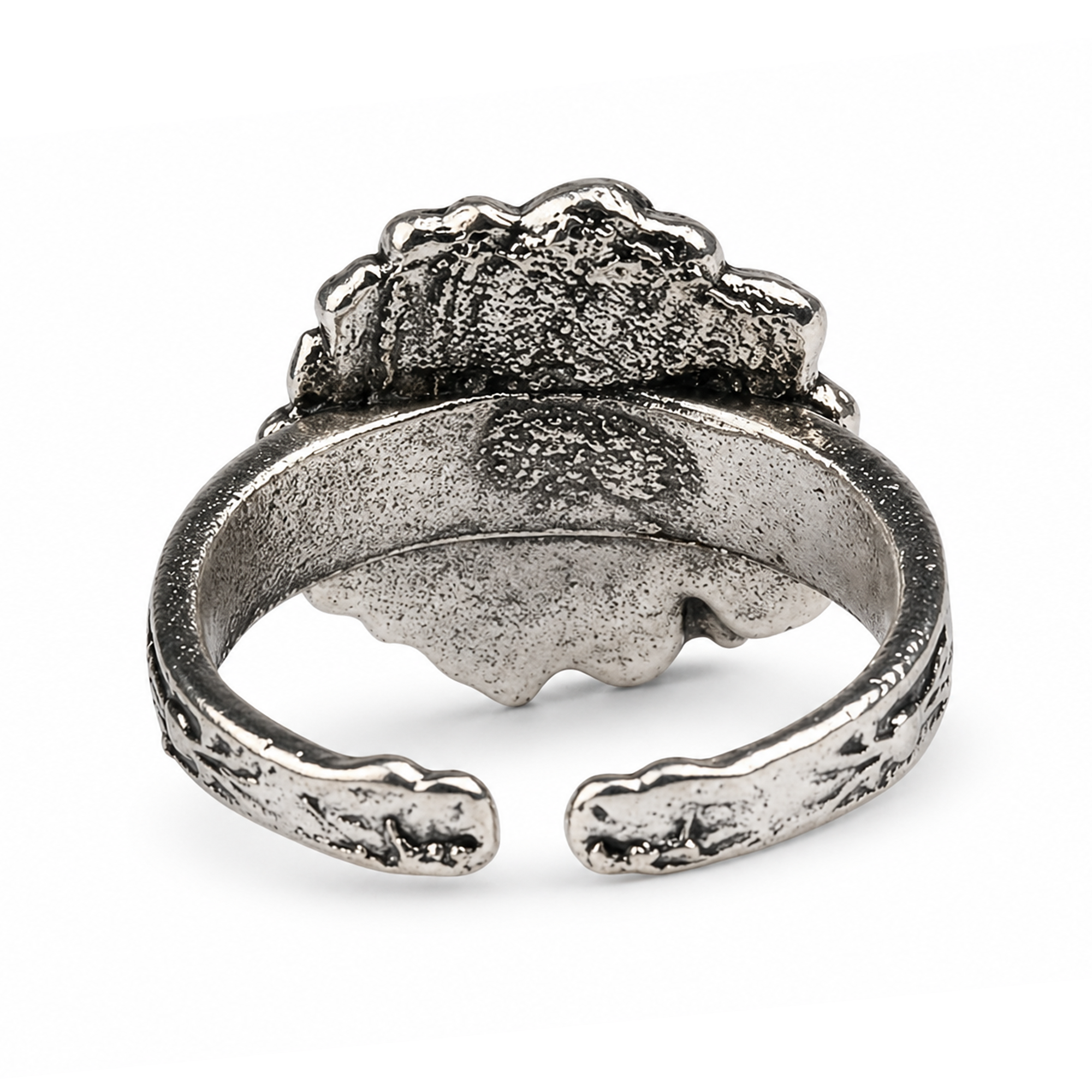 Dark Moon | Adjustable Size | Metal | Gaming Ring | Elden Ring thumbnail 6