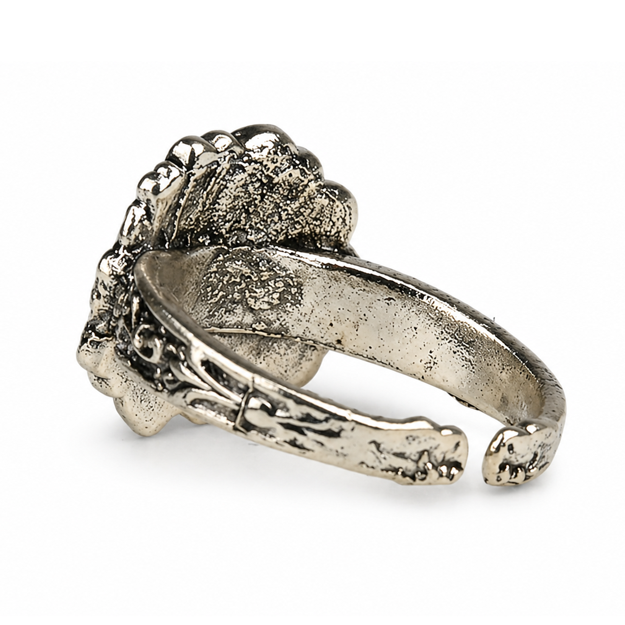 Dark Moon | Adjustable Size | Metal | Gaming Ring | Elden Ring thumbnail 3