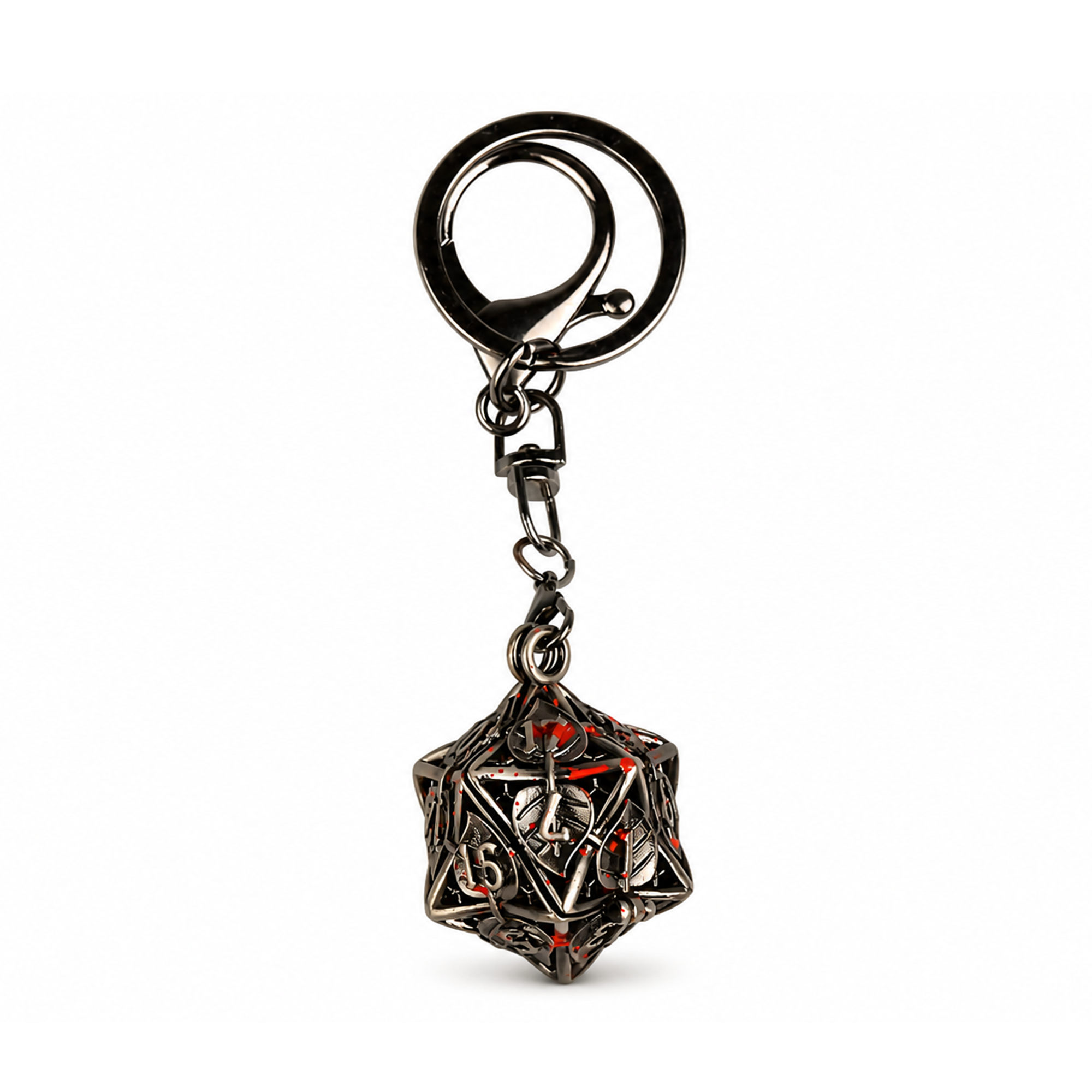 Leaf Of Lorien | 4 cm | Metal | Keychain Mini Dice | Lord Of The Rings thumbnail 4
