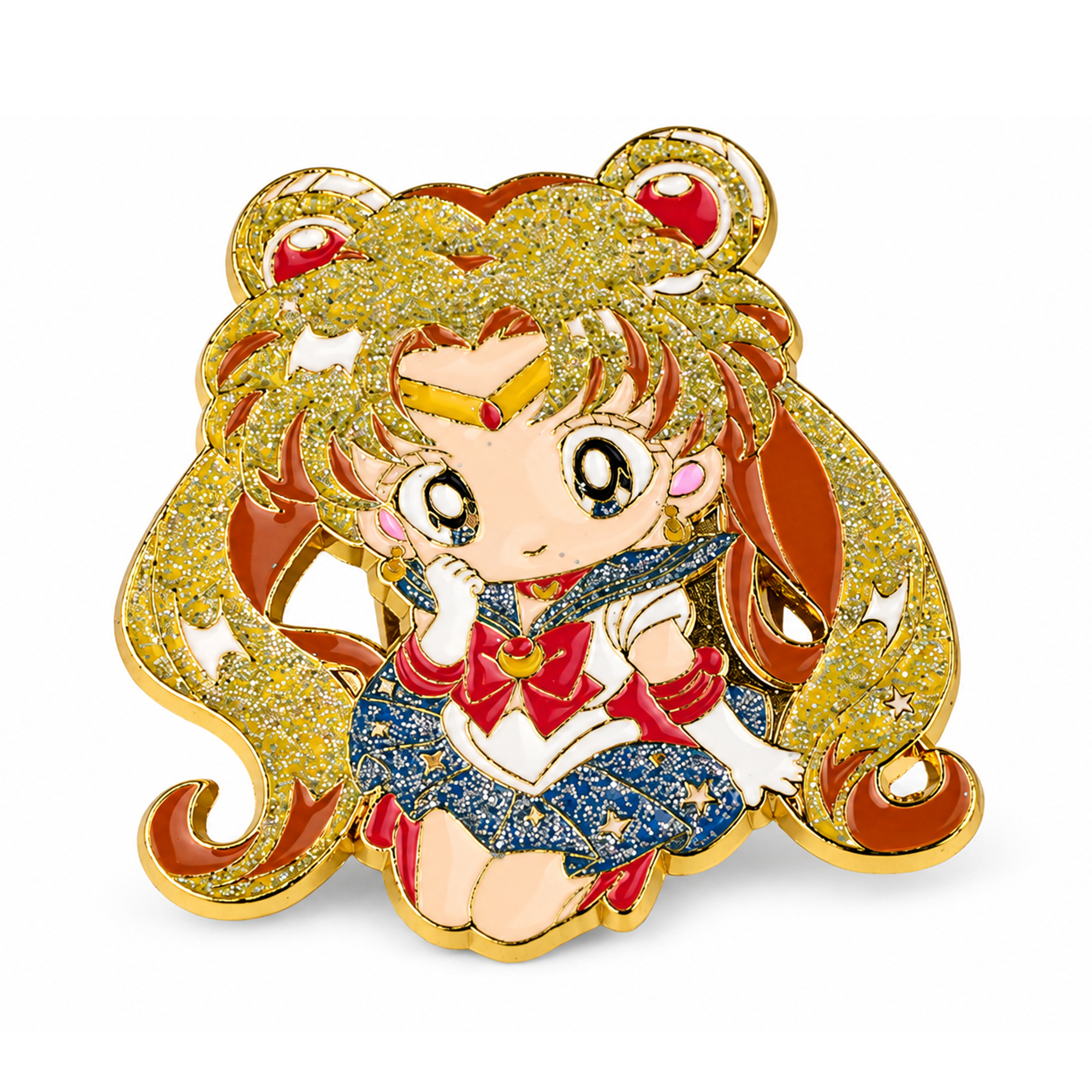 Usagi Tsukino | 4 cm | Metal | Anime Pin | Sailor Moon thumbnail 2