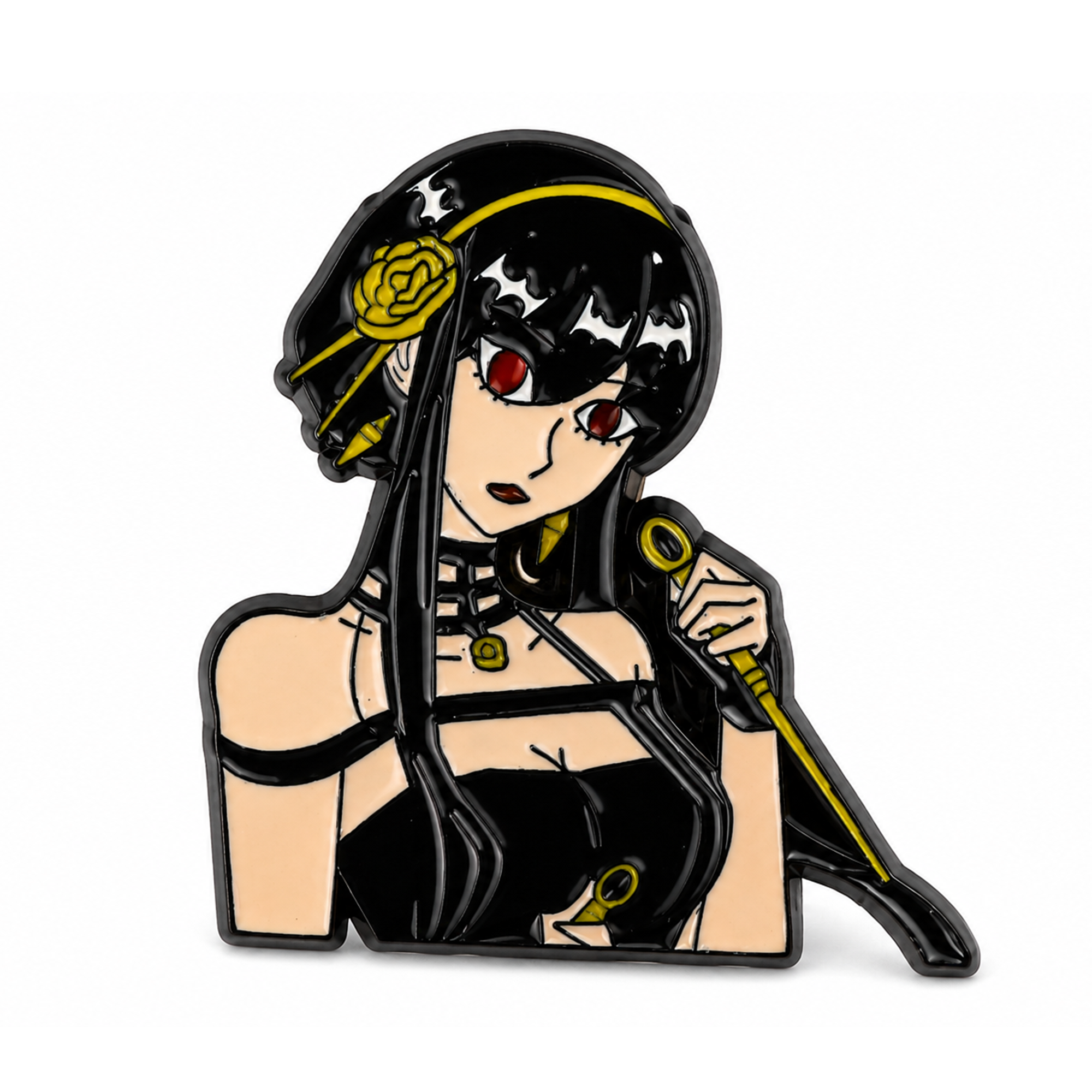 Yor Forger | 4 cm | Metal | Przypinka Anime | Spy X Family thumbnail 2