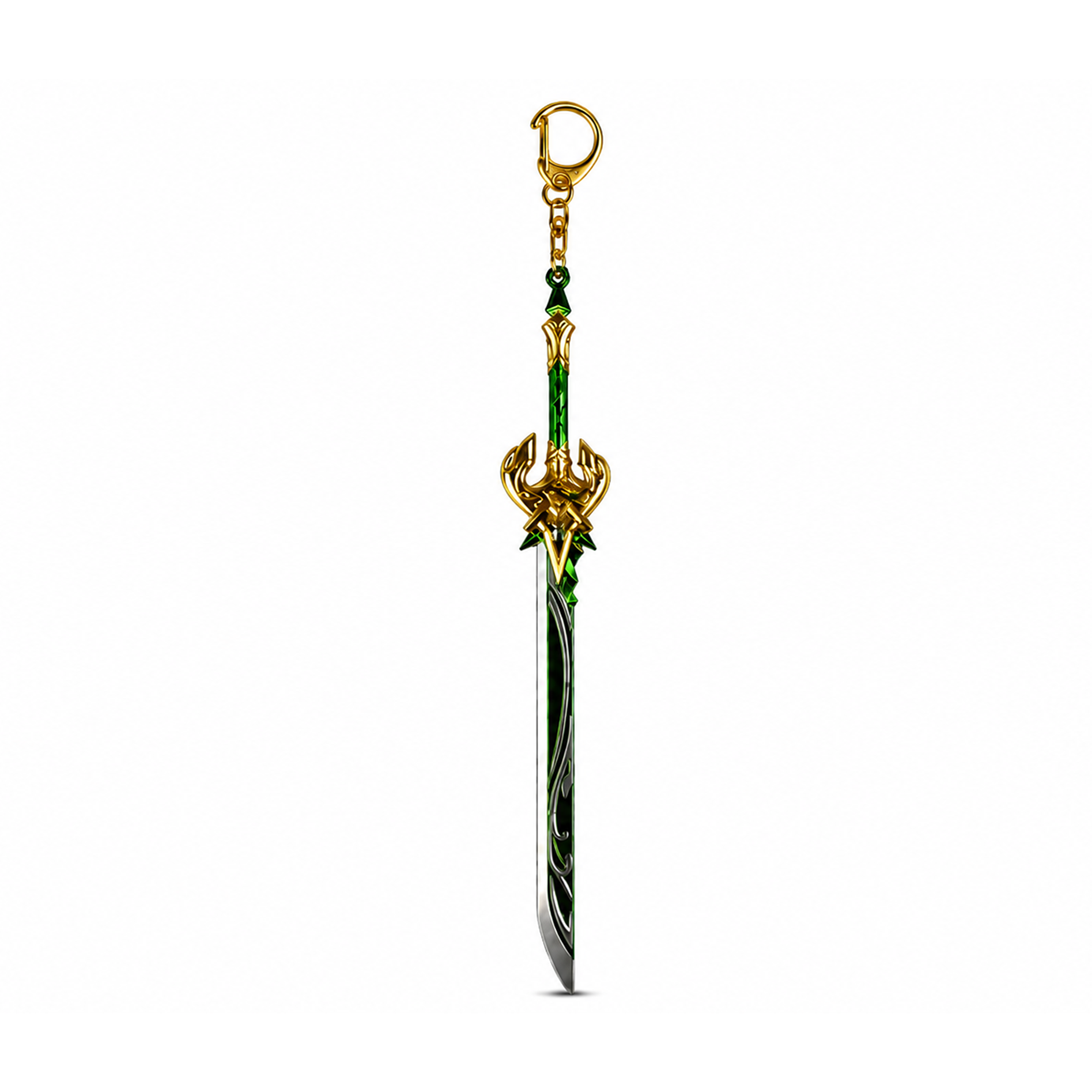 Primordial Jade Cutter | 15 cm | Metal | Gaming Keychain | Genshin Impact thumbnail 3