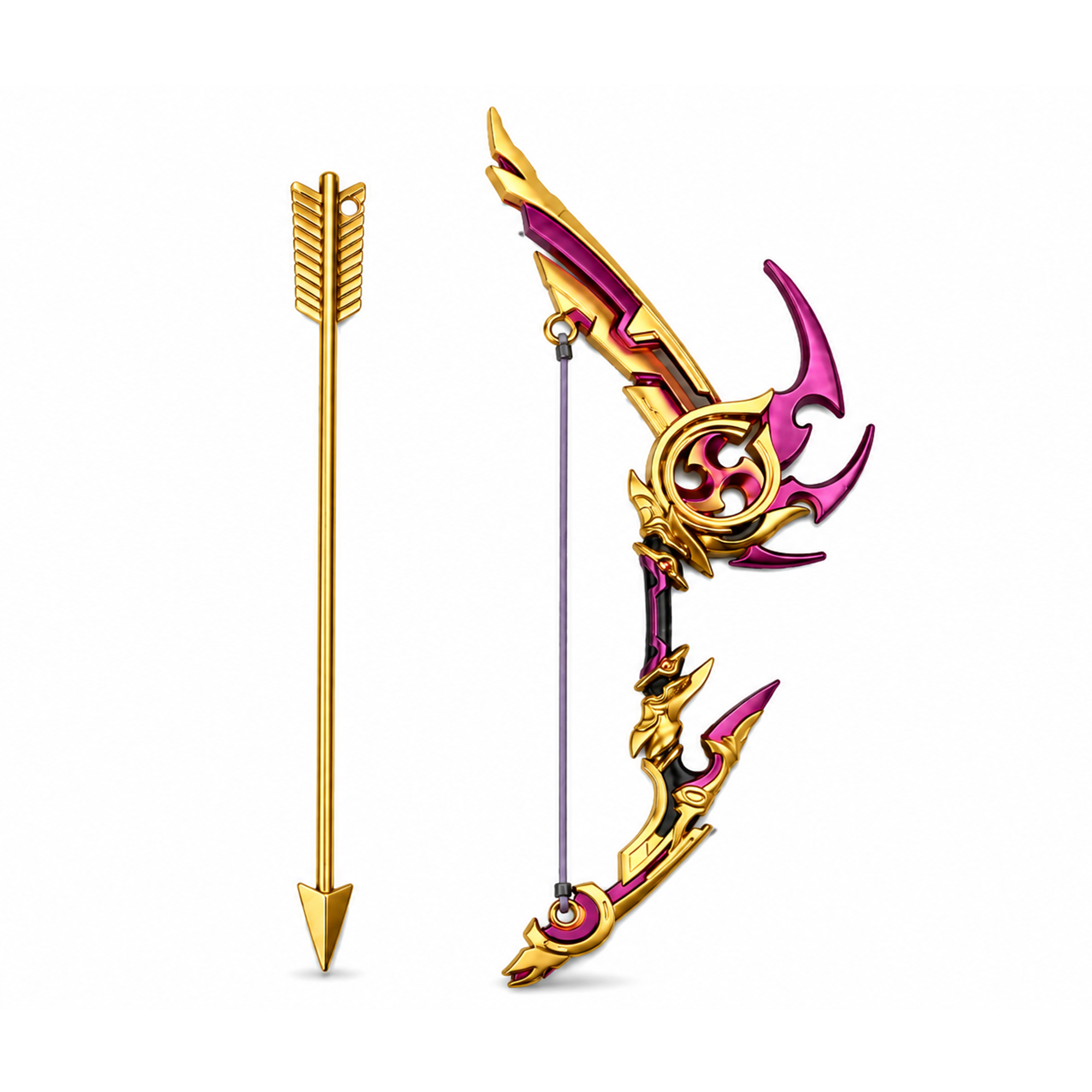 Thundering Pulse | 15 cm | Metal | Gaming Keychain | Genshin Impact thumbnail 4