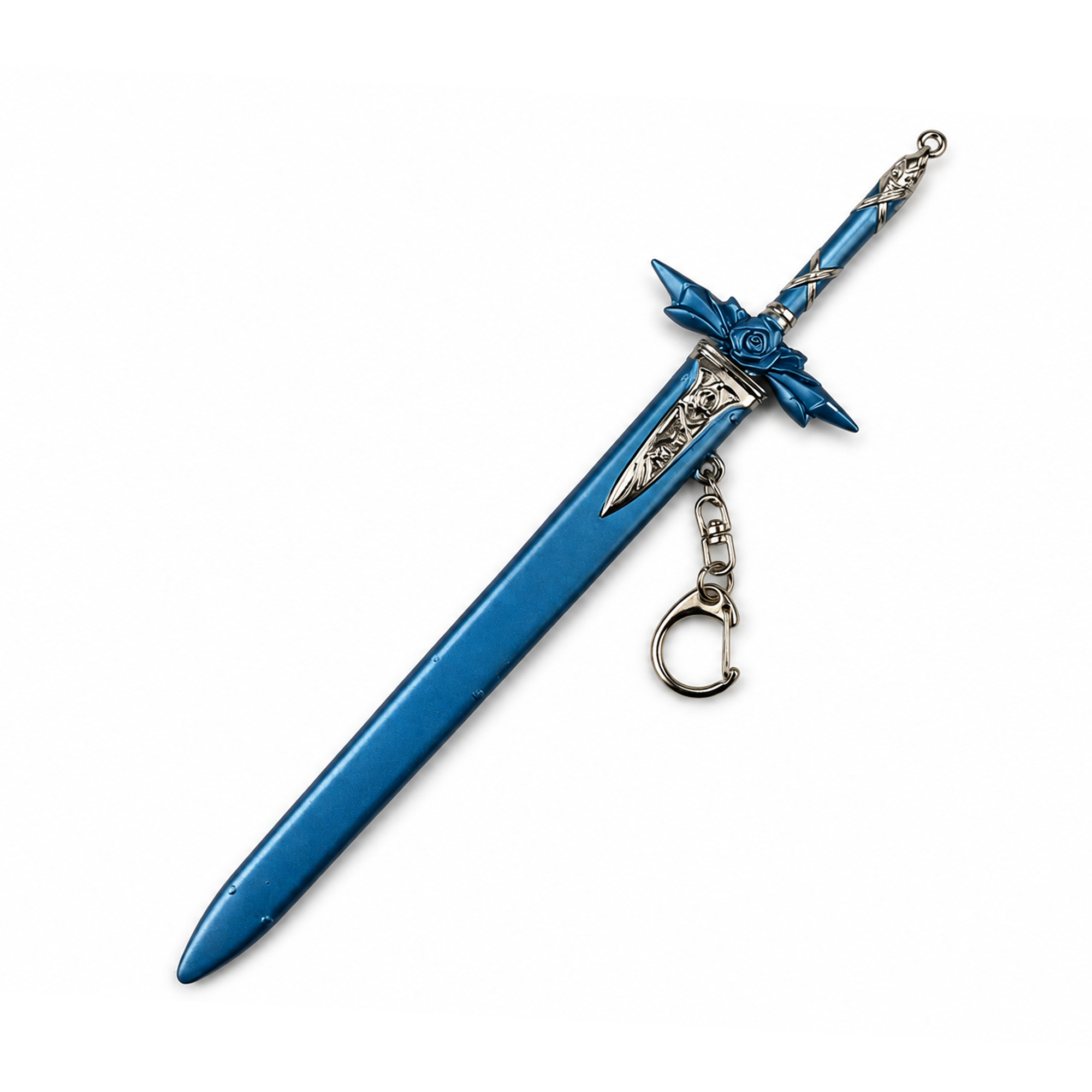 Blue Rose | 16 cm | Metal | Gaming Keychain | Sword Art Online thumbnail 4