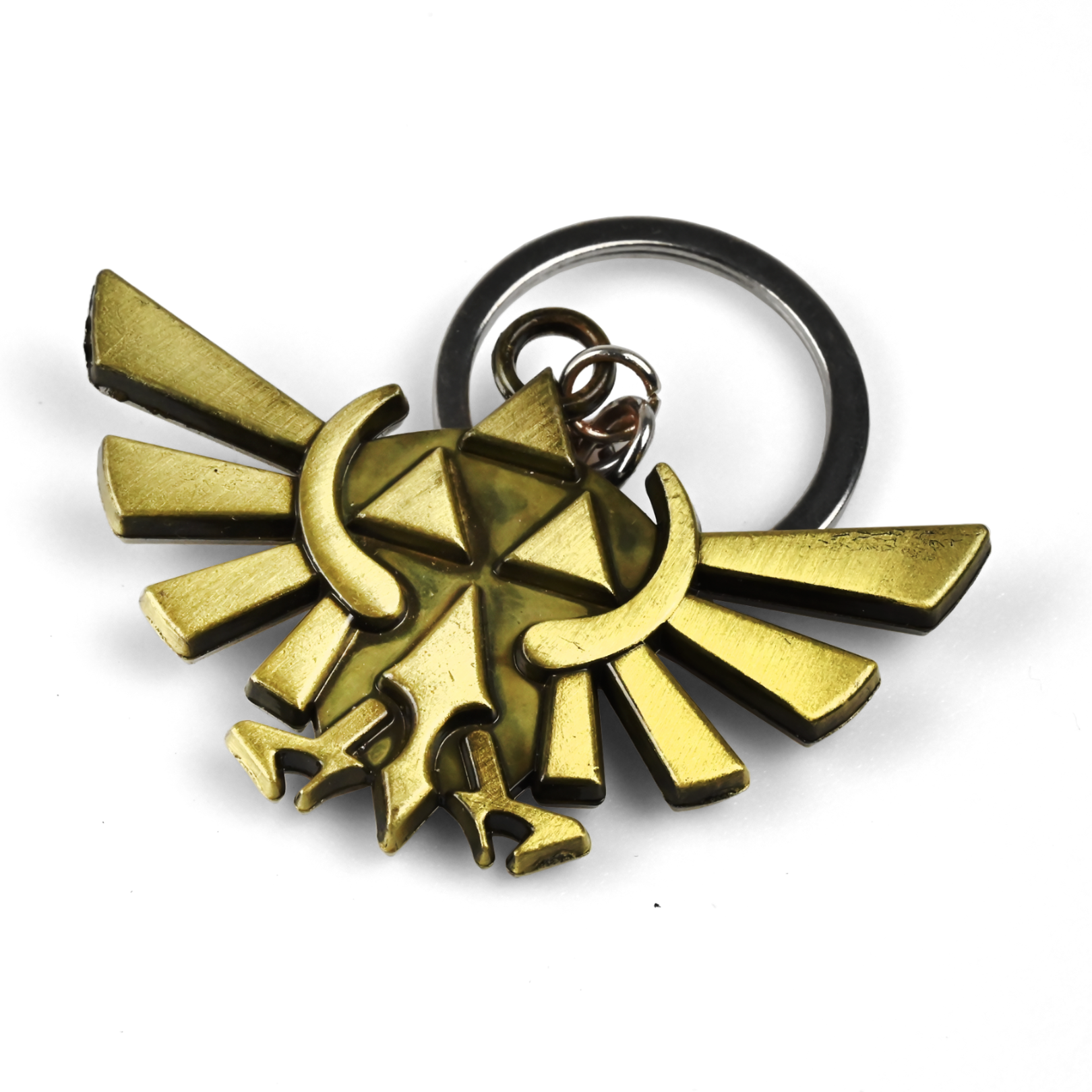 Triforce Crest | 12 cm | Metal | Gaming Keychain | Zelda image 1