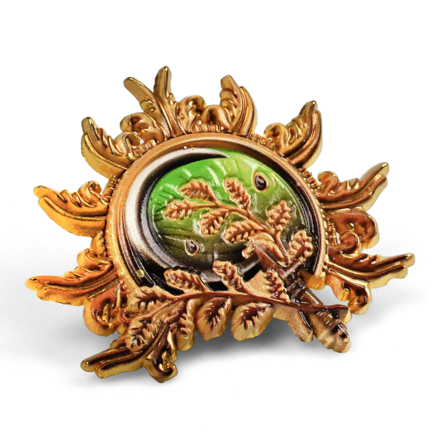 Druid Class Badge | 5 cm | Metal | Przypinka Gamingowa | Baldur’s Gate 3 image 1