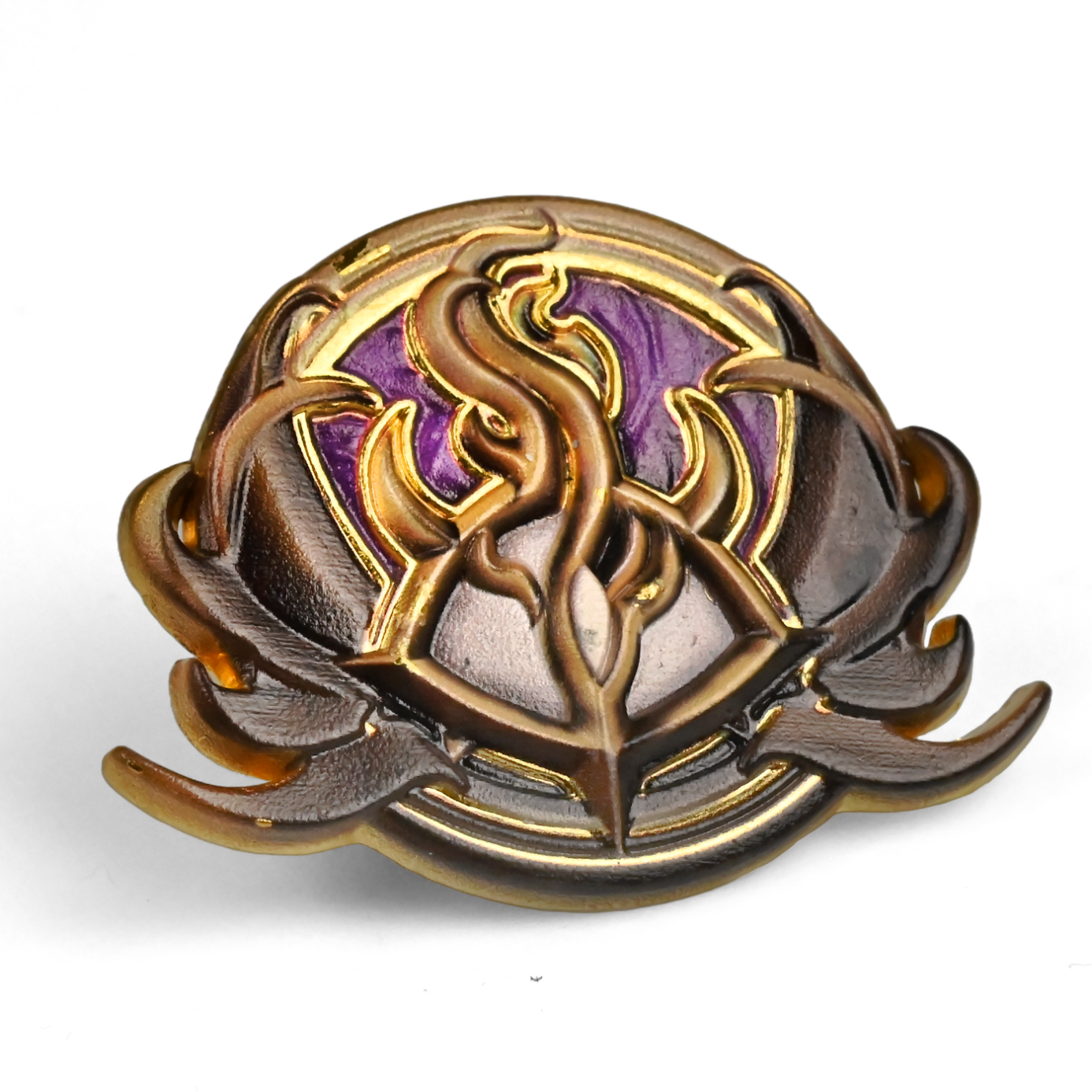 The Fiend Class Badge | 10 cm | Metal | Gaming Pin | Baldur’s Gate 3 image 1