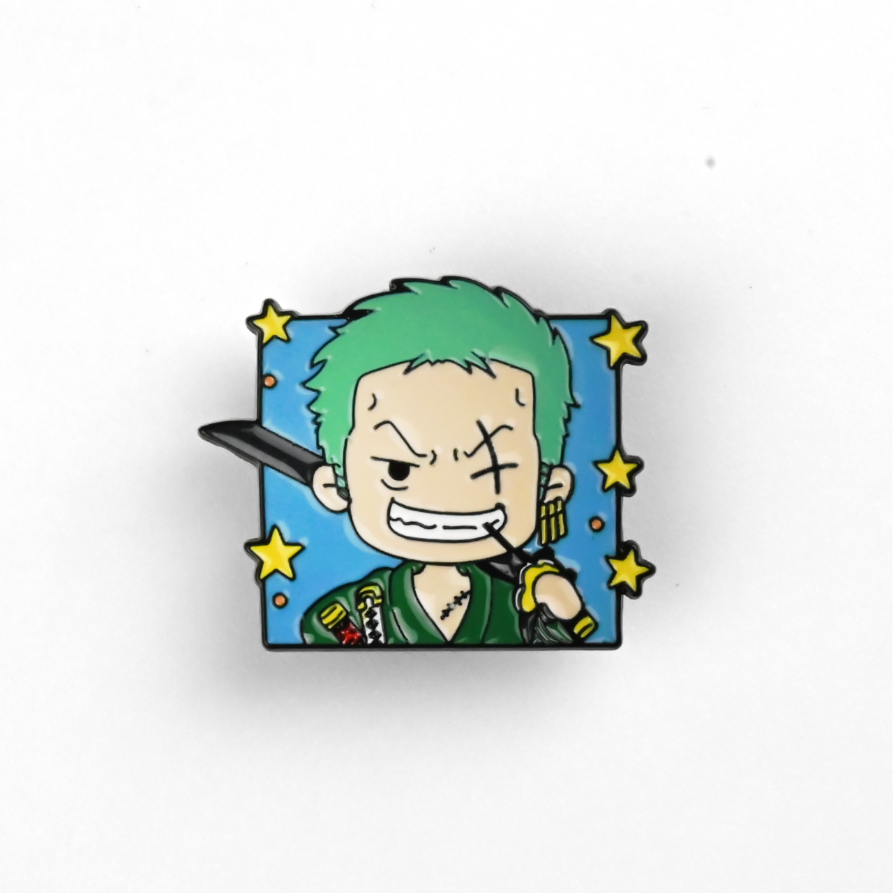 Roronoa Zoro | 6 cm | Metal | Anime Pin | One Piece thumbnail 2