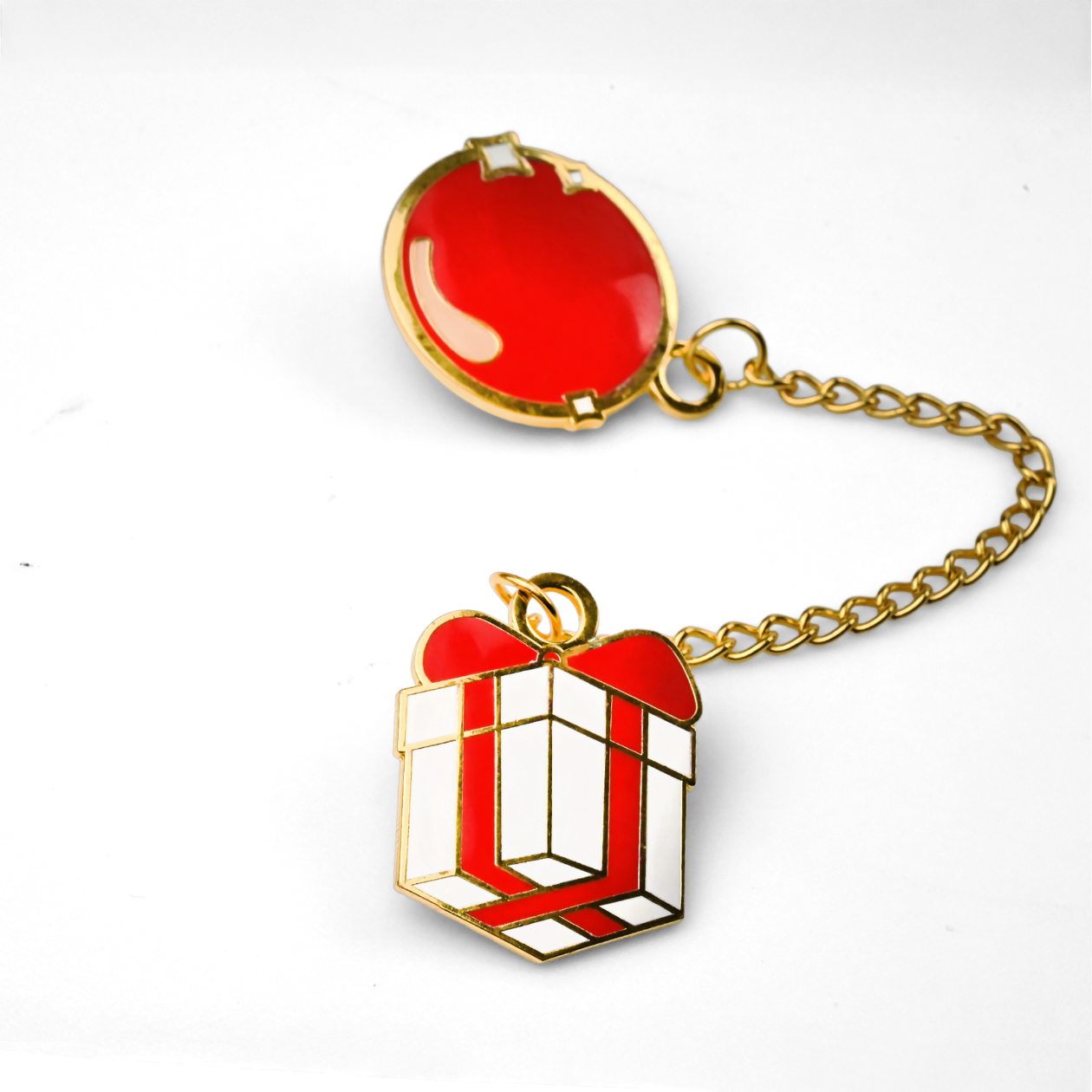 Gift Balloon | 5 cm | Metal | Gaming Pin | Animal Crossing image 1