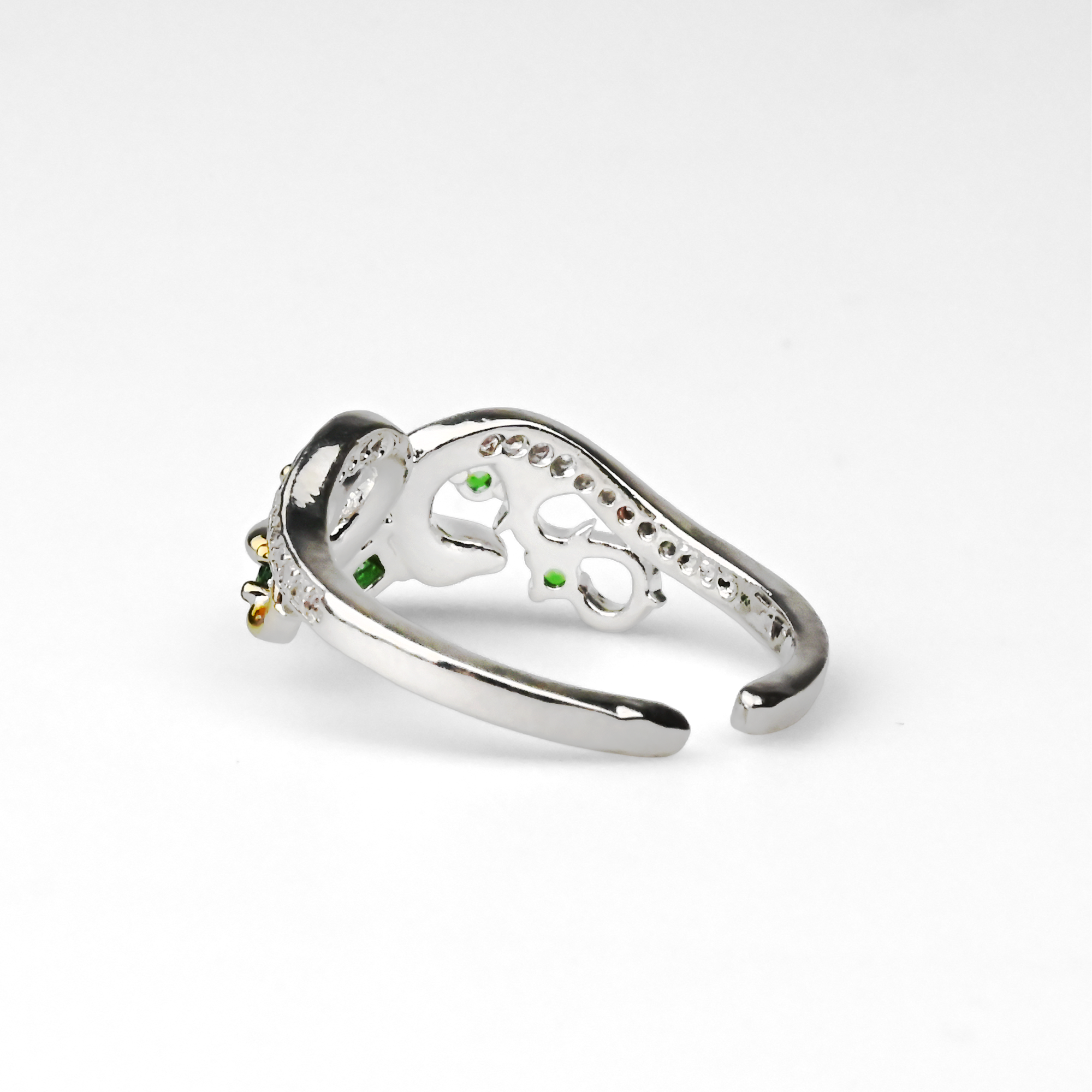 Slytherin | Adjustable Size | Metal | Movie Ring | Harry Potter thumbnail 4