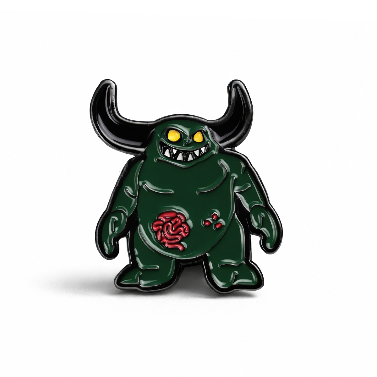 Green Black Nurgling | 4 cm | Metal | Gaming Pin | Warhammer 40k thumbnail 2