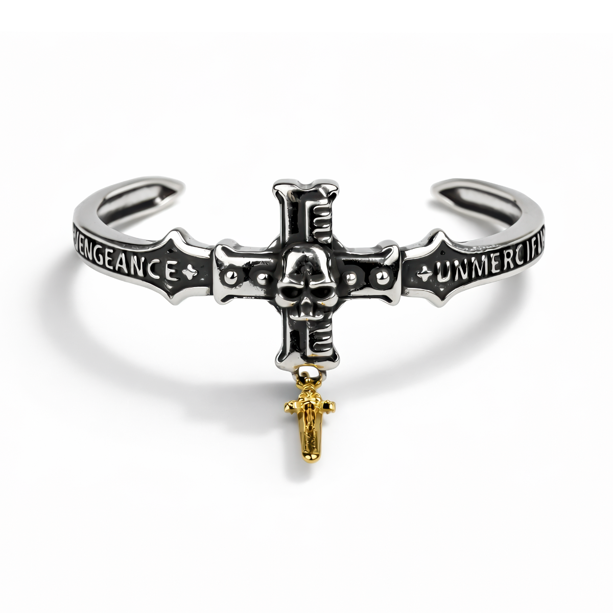 Black Templars | Diameter 8 cm | Metal | Bransoleta Gamingowa | Warhammer 40k thumbnail 5