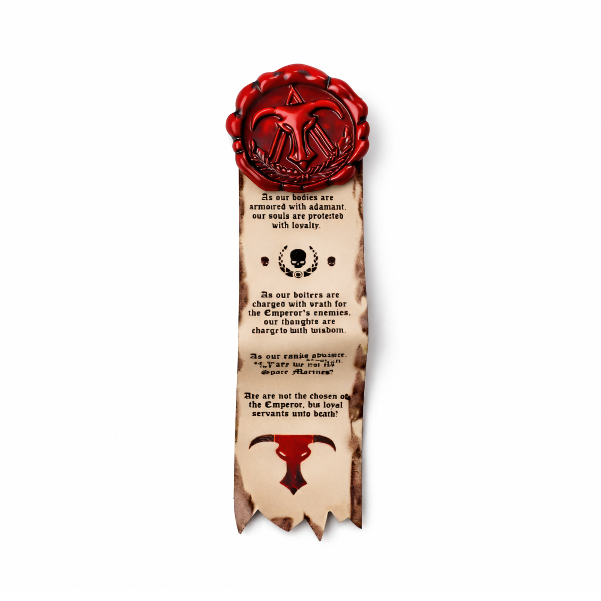Purity Seal Taurans | 8 cm | Metal Żywica | Przypinka Gamingowa | Warhammer 40k thumbnail 3