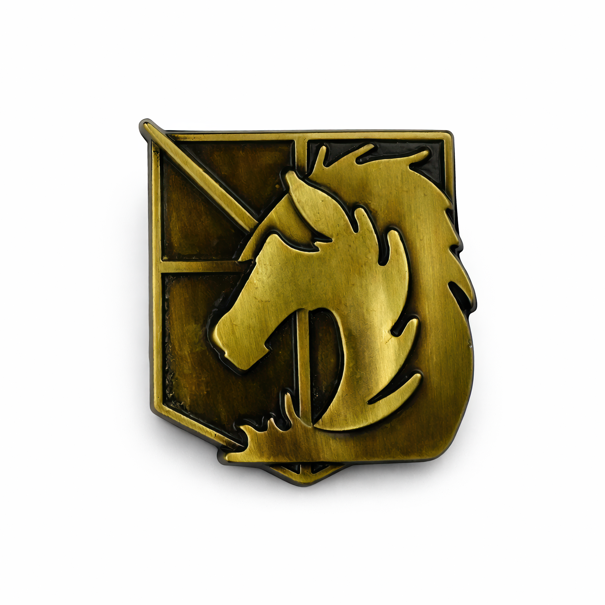 Military Police Regiment | 4 cm | Metal | Przypinka Anime | Attack On Titan image 1