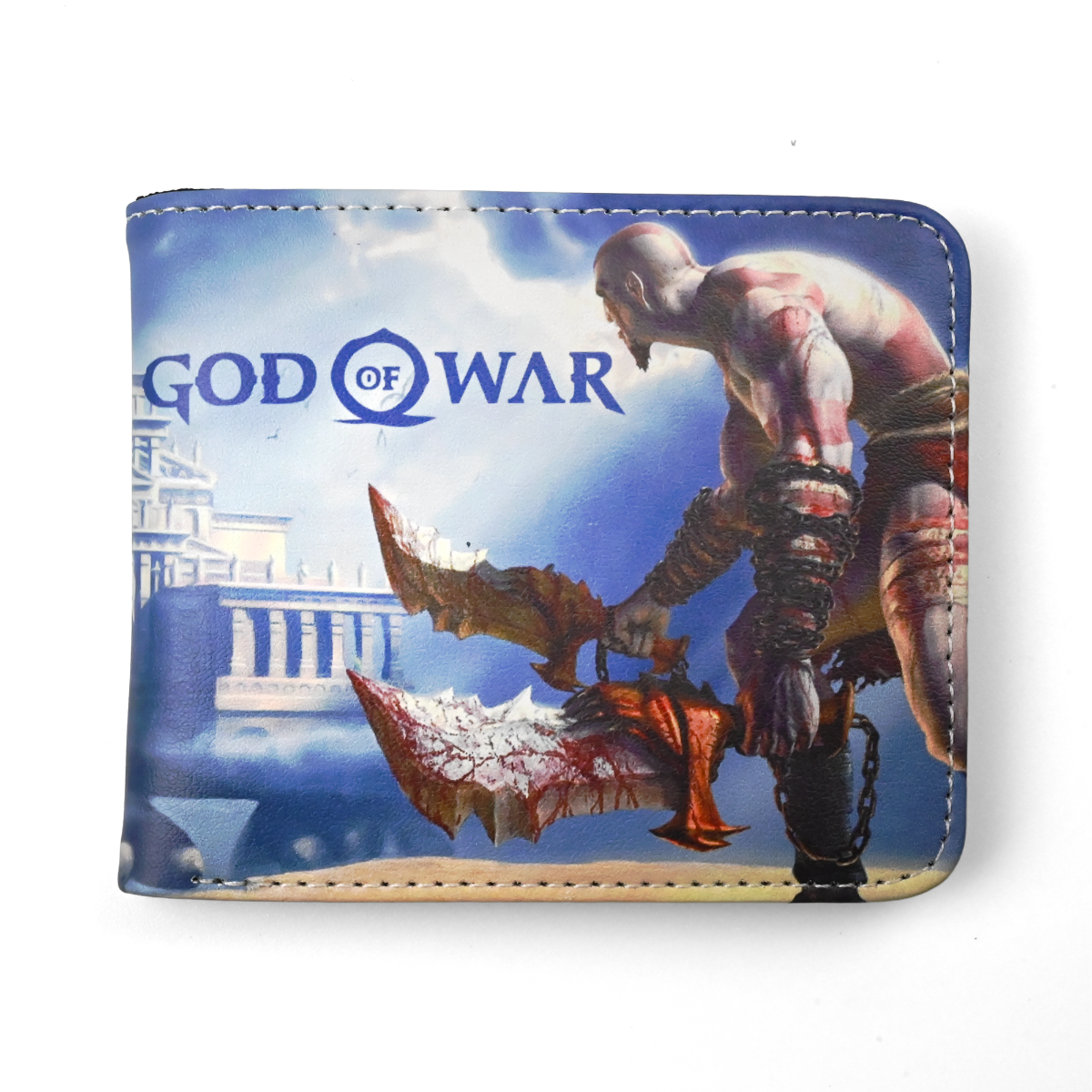 Kratos | 13 cm | Eko-Skóra | Portfel Gamingowy | God Of War thumbnail 2